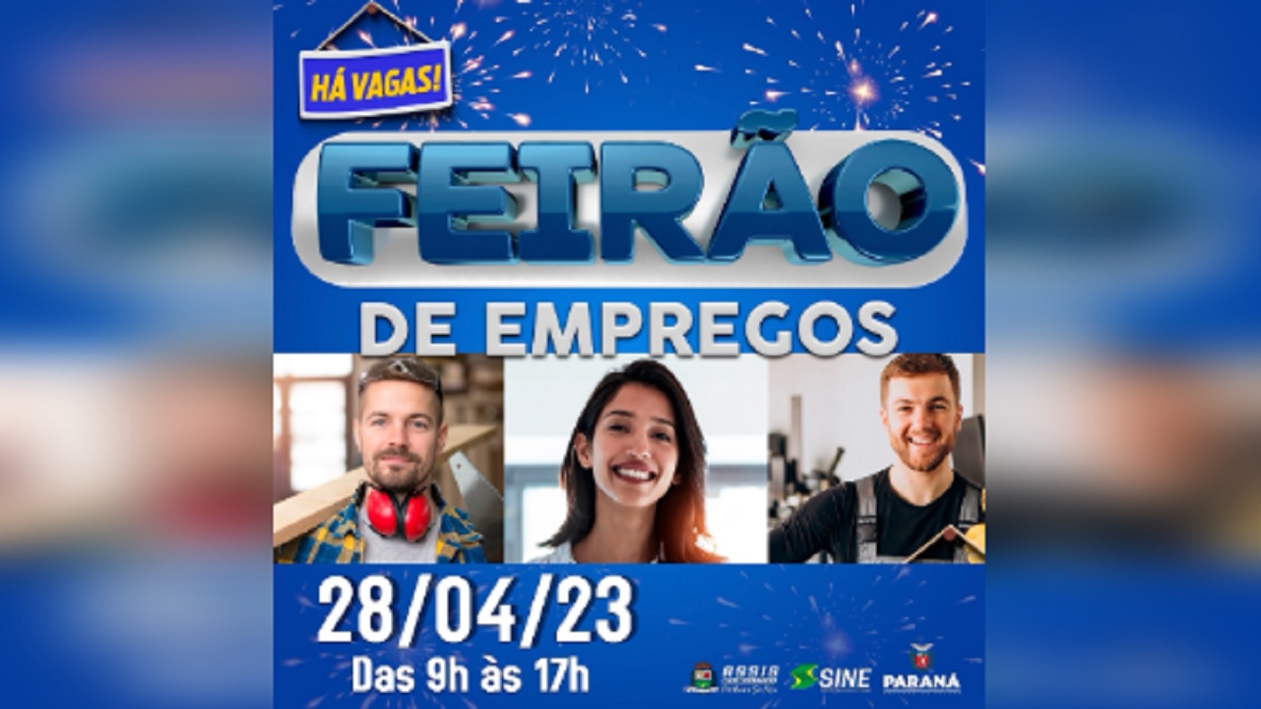 Vem aí o 2º Feirão de Empregos em Assis Chateaubriand
