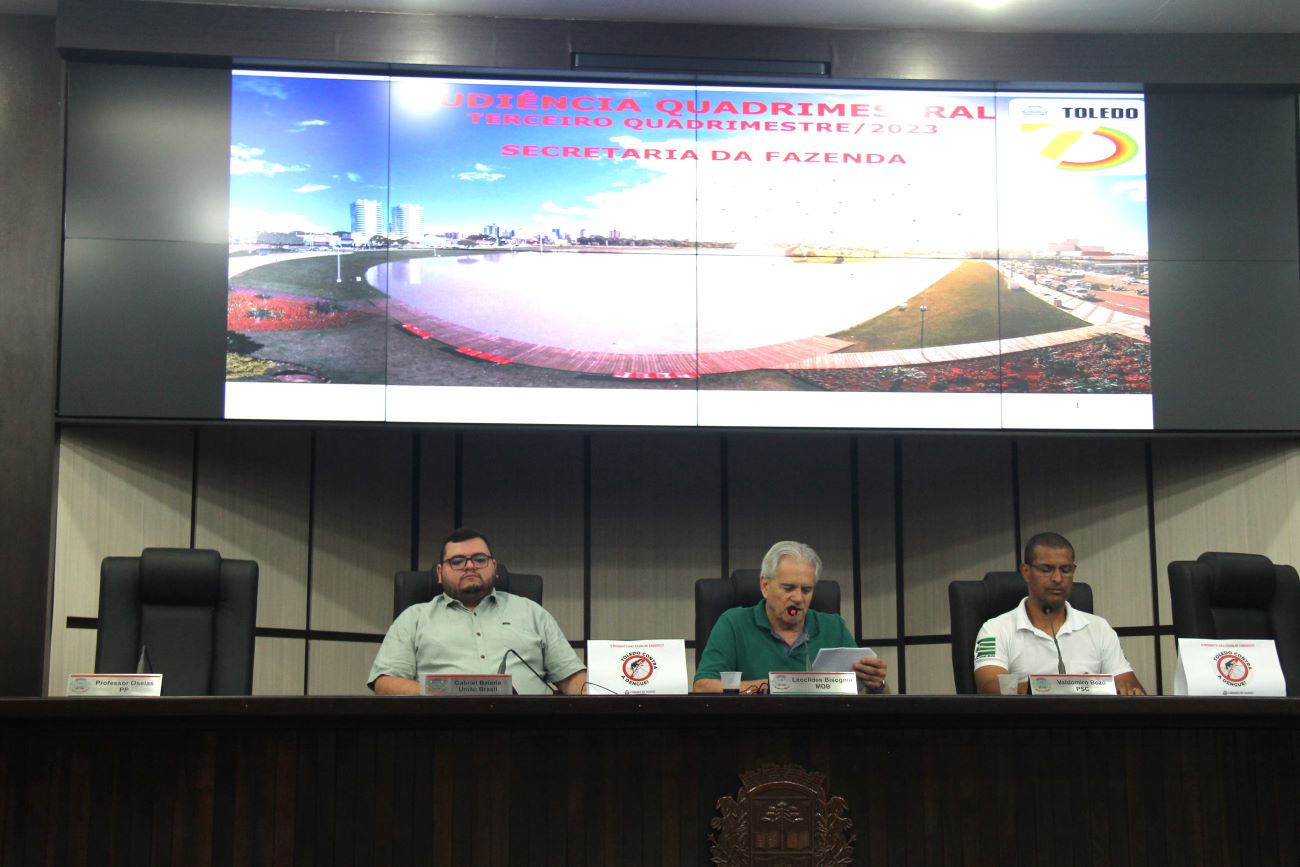Secretaria da Fazenda apresentou balanço de 2023 em audiência pública