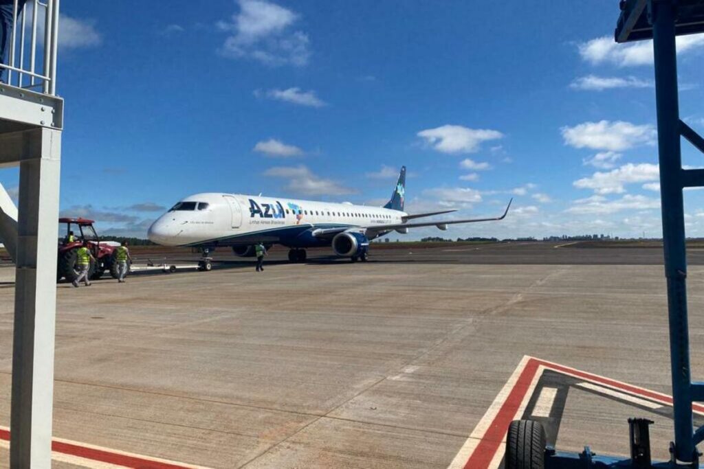 Azul inaugura novo Terminal de passageiros de Cascavel