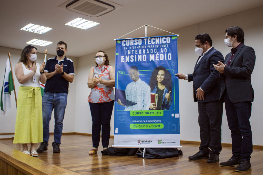 Biopark e IFPR lançam curso de Ensino Médio Integrado em Toledo