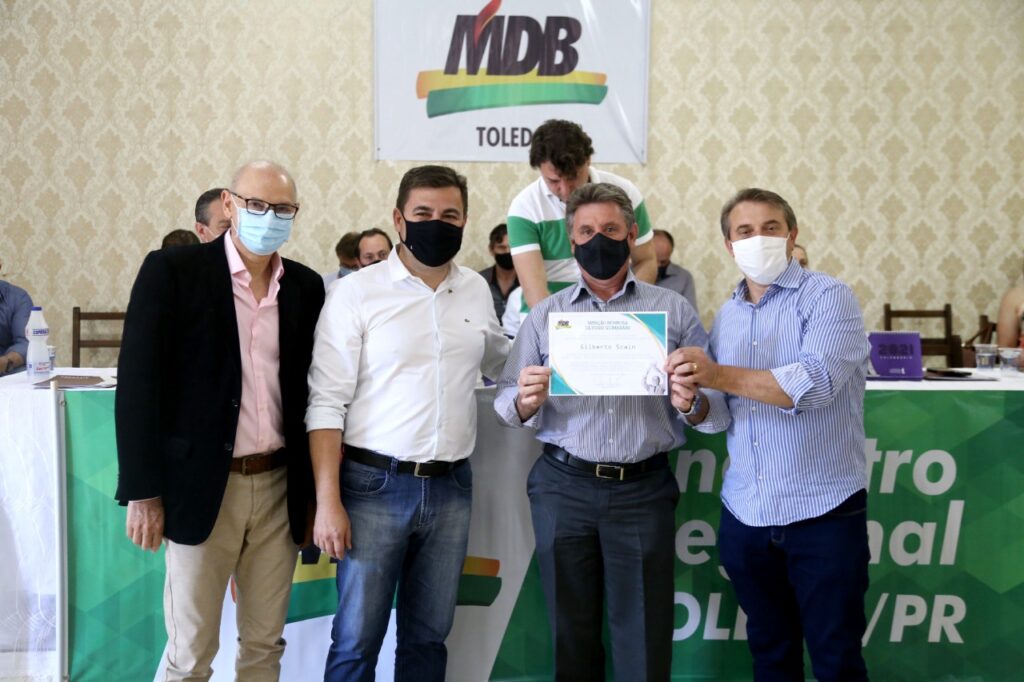 Lideranças do MDB participam encontro regional em Toledo