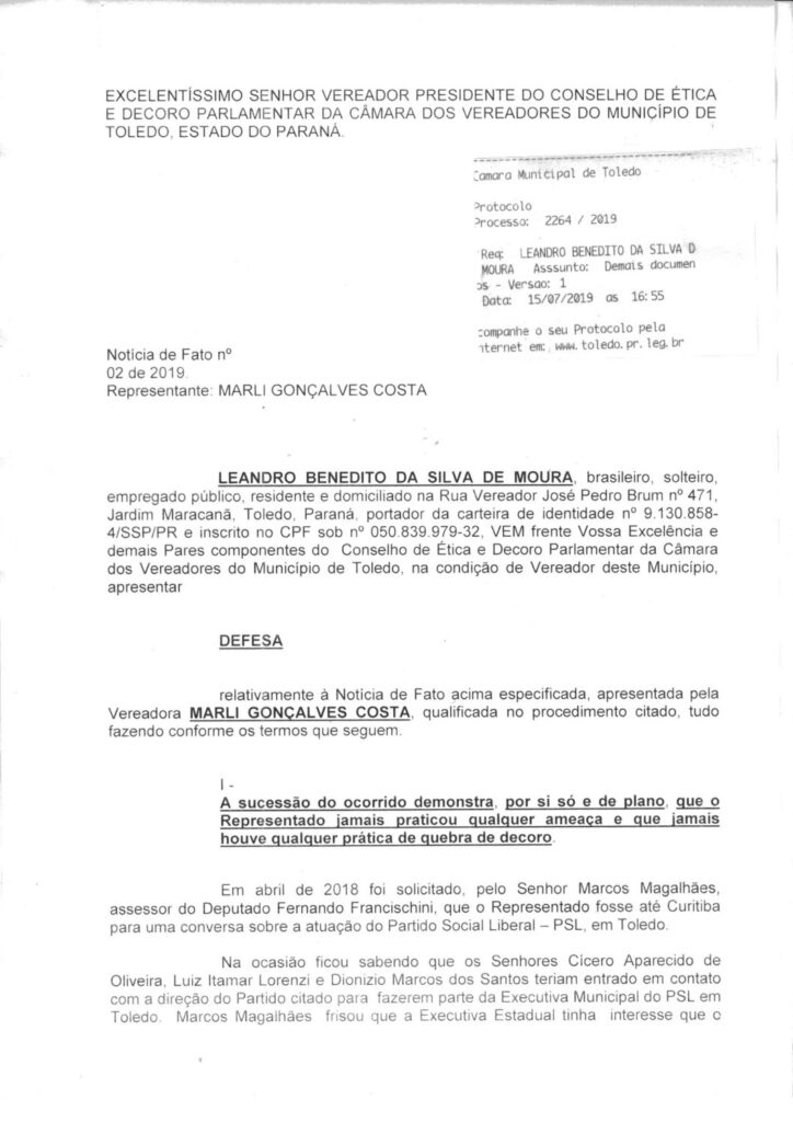 Caso Leandro x Marli e Marlene
