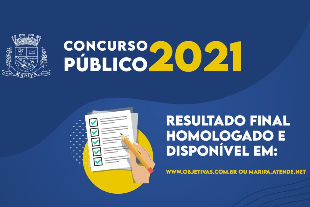 Maripá publica edital de homologação do resultado final do Concurso Público