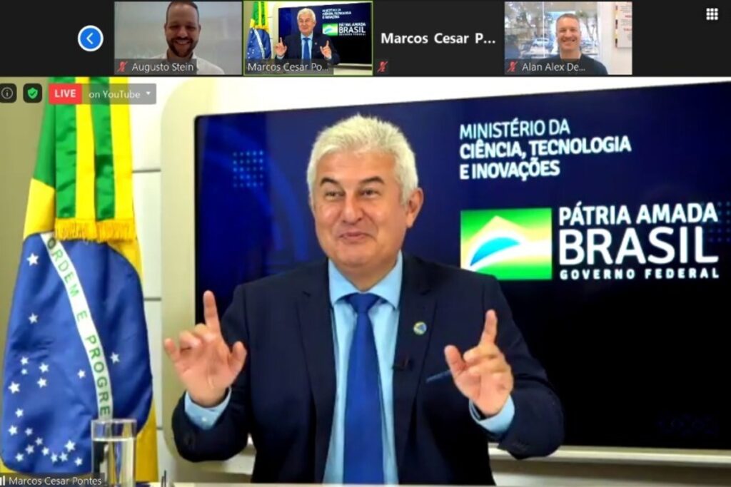 Ministro Marcos Pontes participa de encontro on-line sobre inovação na Região Oeste