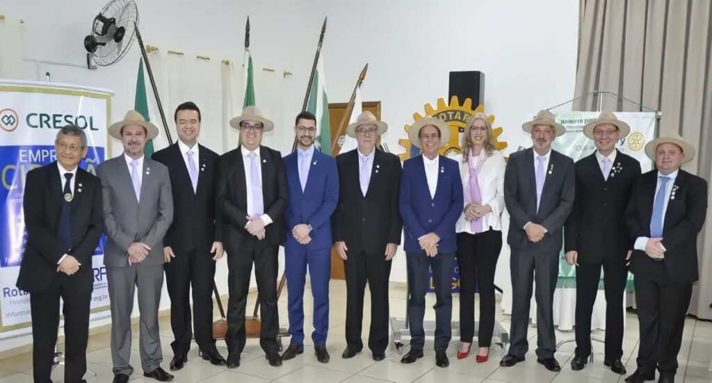 Neudir Schumacher é o novo presidente do Rotary Club de Toledo-Lago