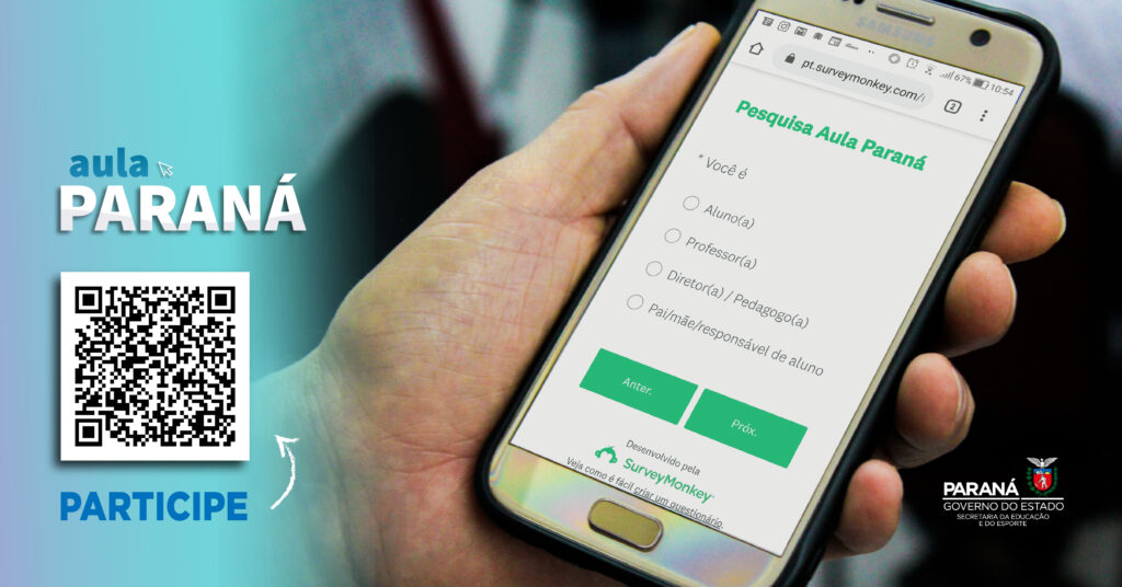 Pesquisa vai avaliar ferramentas do Aula Paraná
