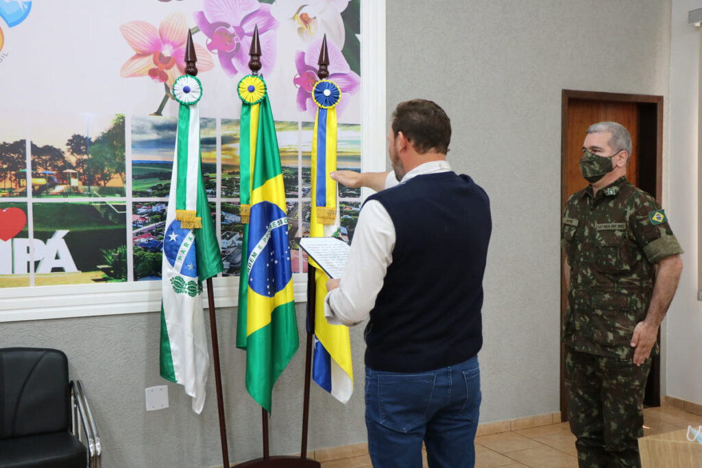 Prefeito de Maripá toma posse como presidente da Junta de Serviço Militar