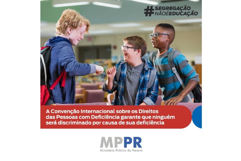 MPPR se manifesta contrário à nova política de educação inclusiva sancionada pelo Governo Federal