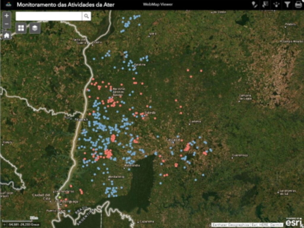 Itaipu implanta sistema que acompanha atividades no campo em tempo real