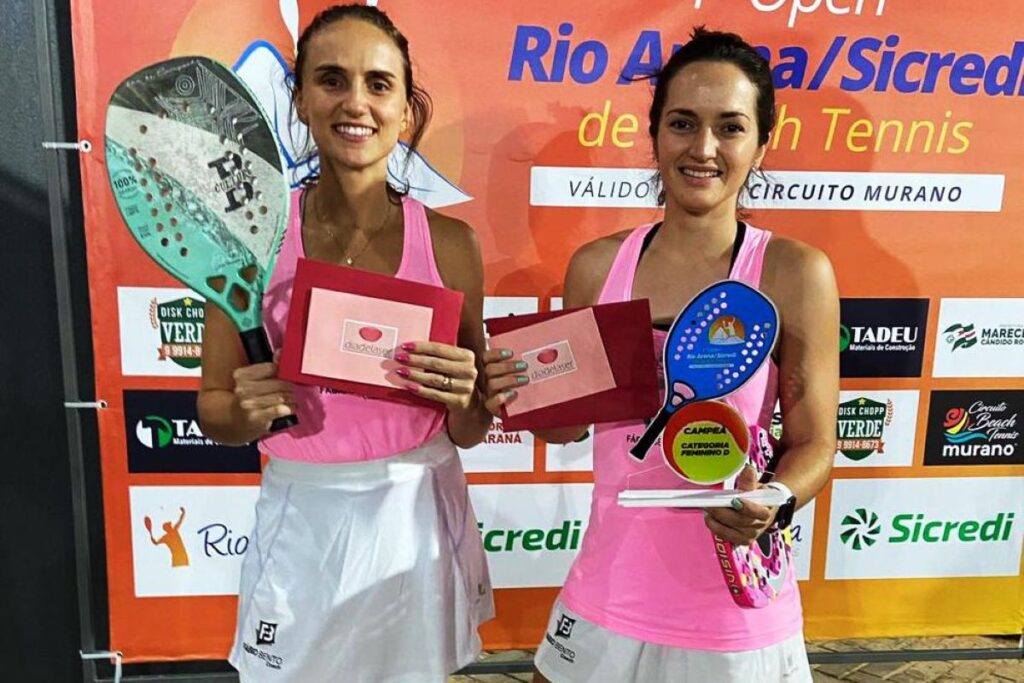 Beach tennis: Dupla toledana vence torneio em Marechal Cândido Rondon
