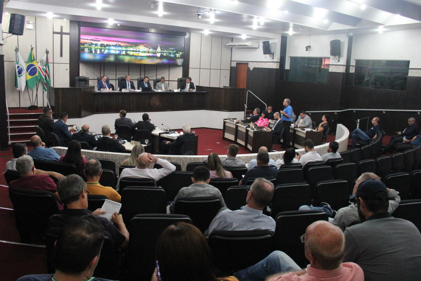 Executivo marca presença em abertura dos trabalhos da Câmara em 2024