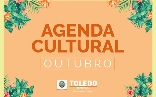 Agenda Cultural do mês de outubro