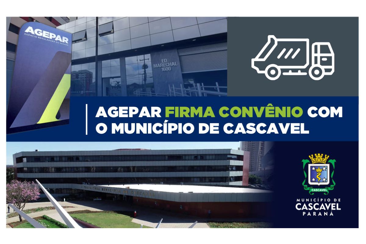 Com convênio, Agepar vai regular e fiscalizar serviço de coleta de lixo em Cascavel