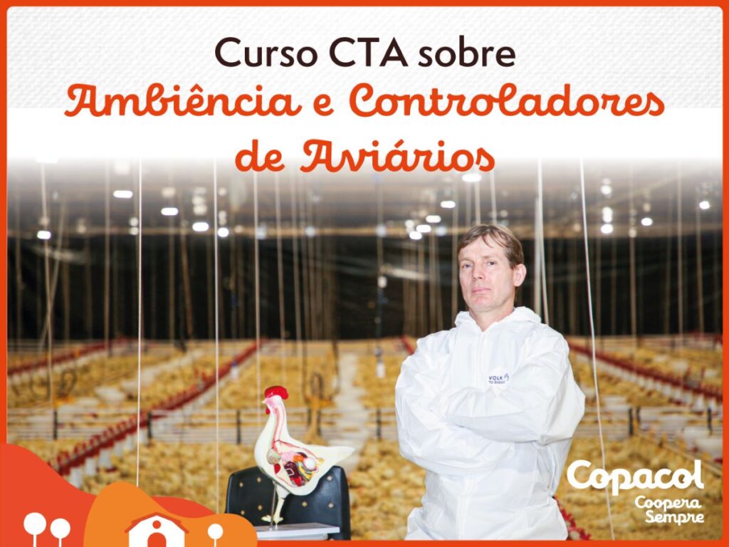 Copacol abre vagas de cursos de ambiência e controle de aviários no CTA