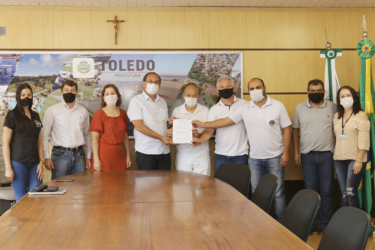 Prefeitura de Toledo concede permissão de uso de imóvel a Lions Club Toledo