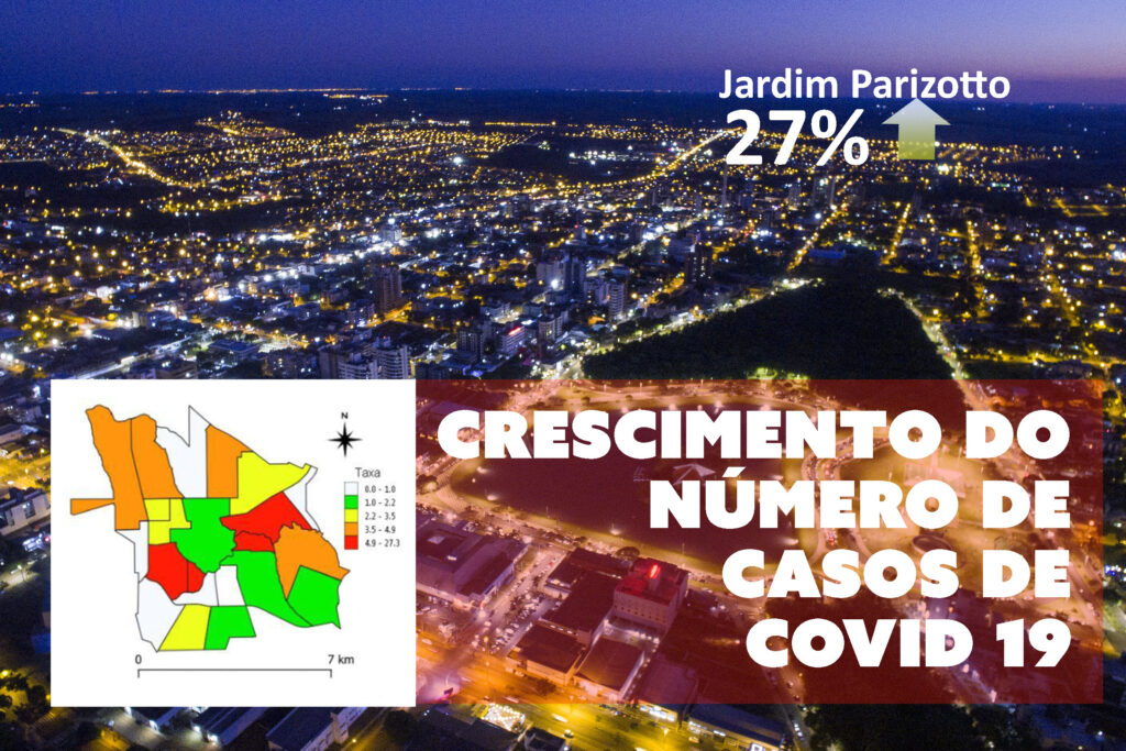 COE divulga bairros que tiveram aumento do número de casos da covid-19