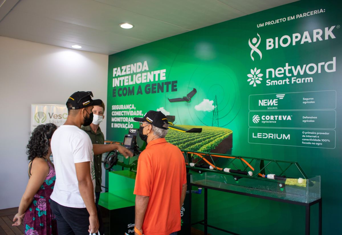 Show Rural: Biopark e NetWord Agro apresentam conceito e resultados da Smart Farm
