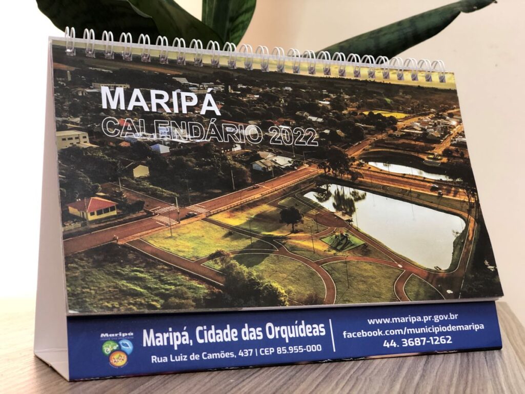 Prefeitura de Maripá distribui para a população calendário de 2022