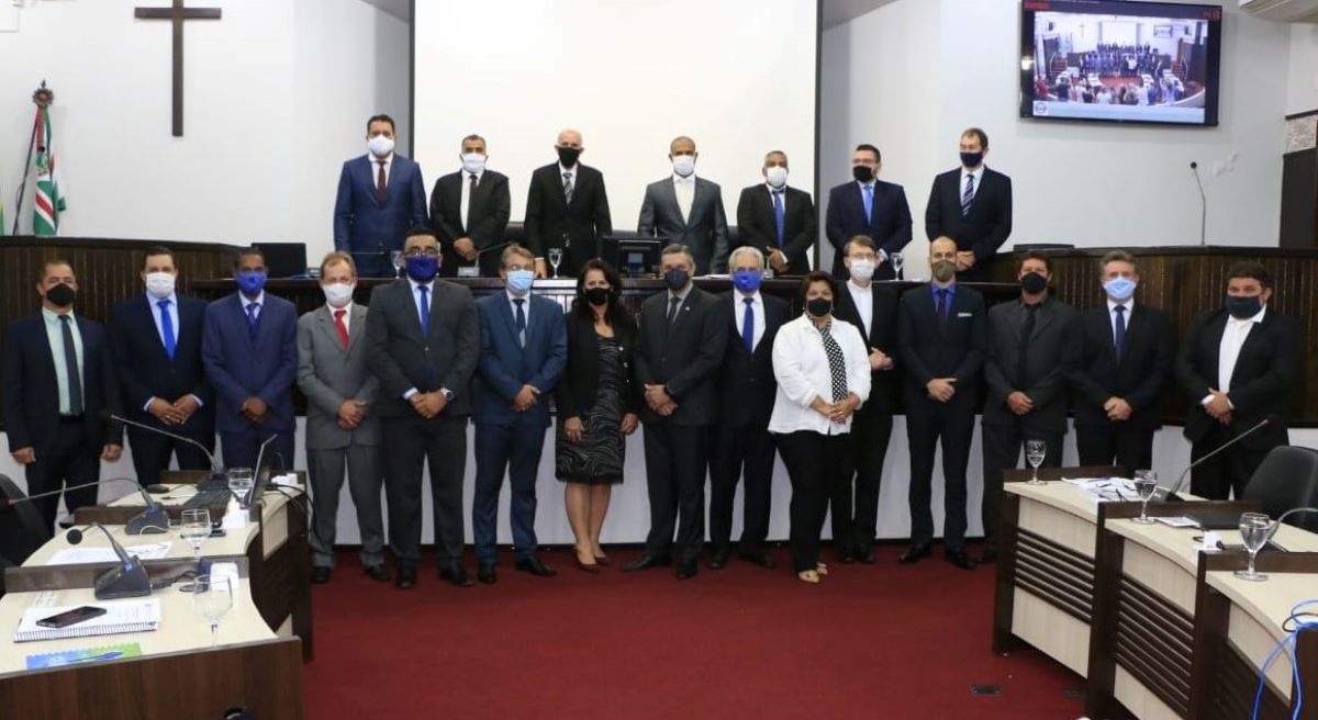 Prefeito participa da abertura dos trabalhos da Câmara de Vereadores