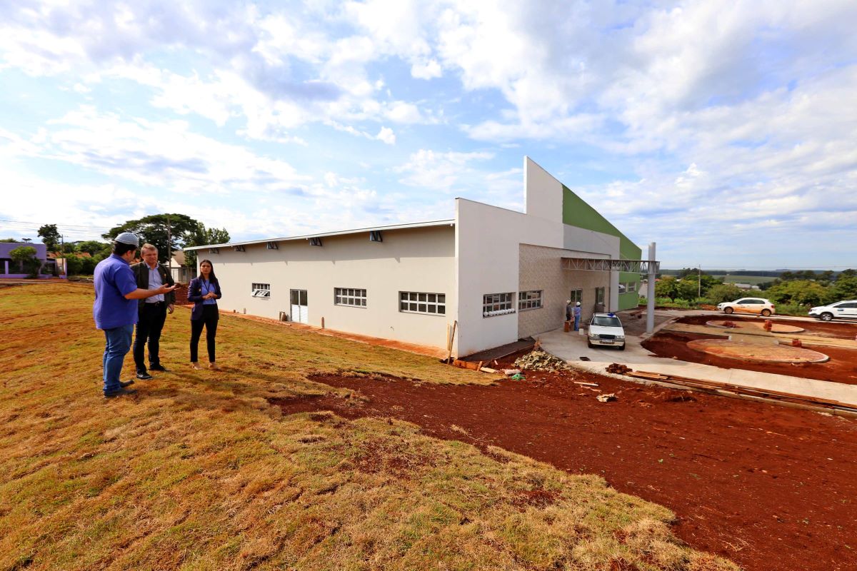 Obra do Centro Multiuso deve ser concluída nos próximos dias
