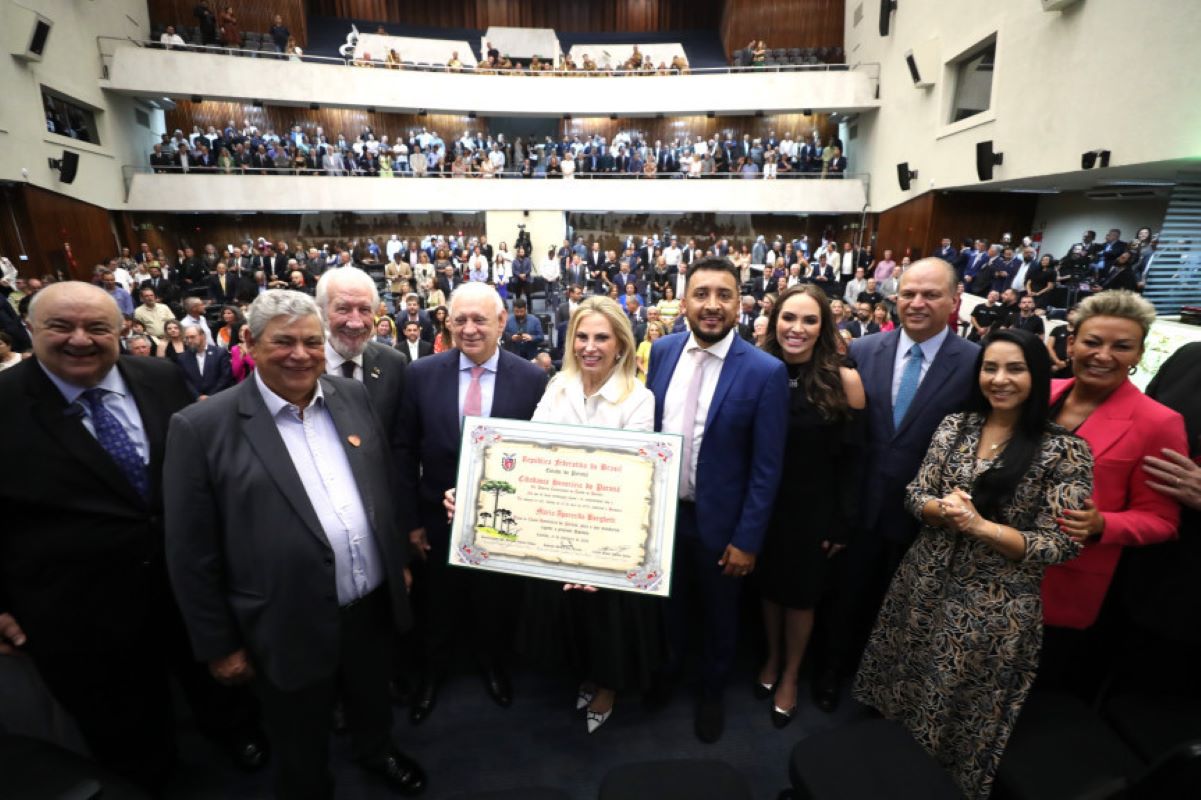 Cida Borghetti é cidadã honorária do Estado do Paraná