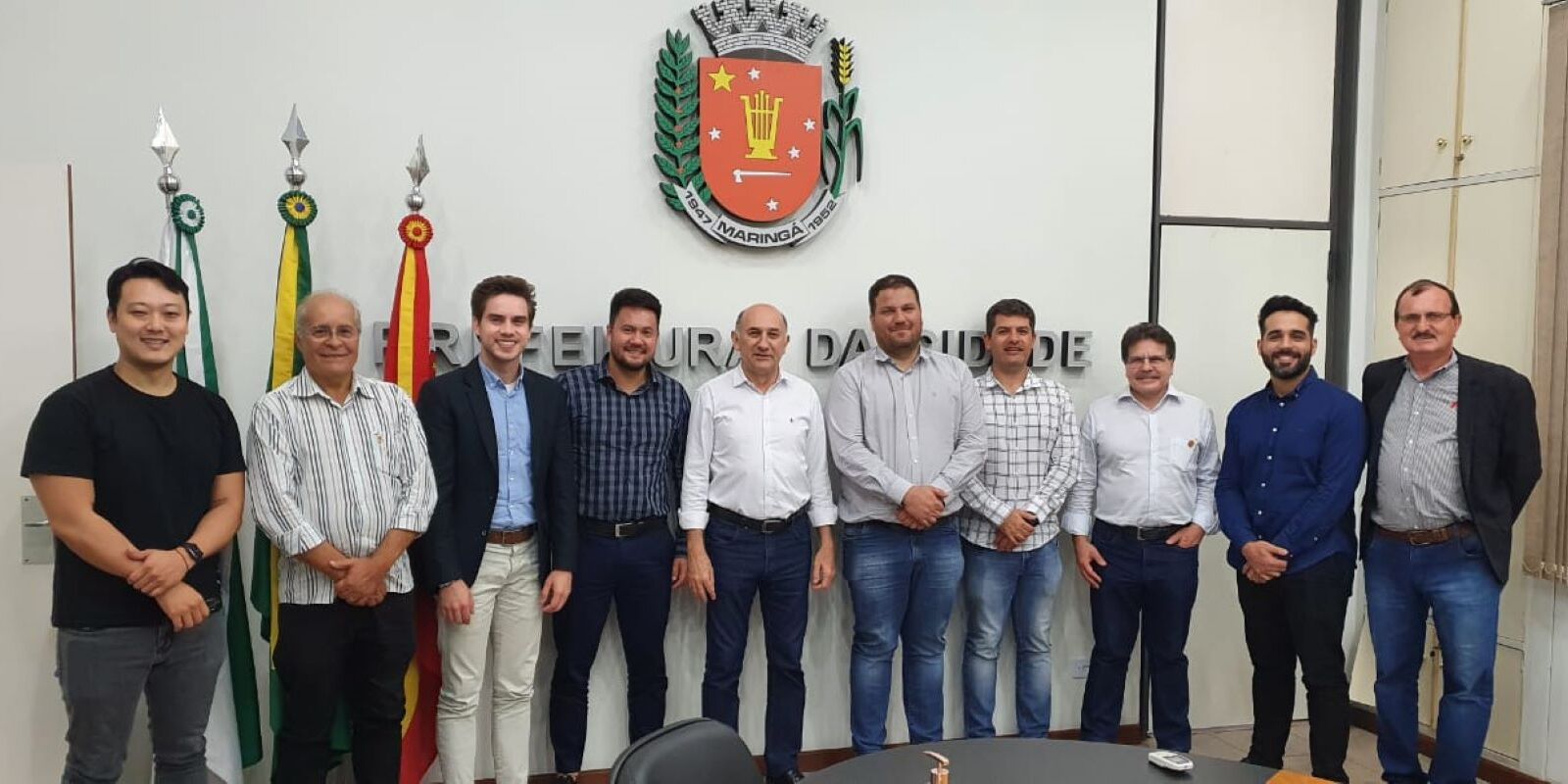 COMDET de Toledo visita CODEM e prefeitura de Maringá