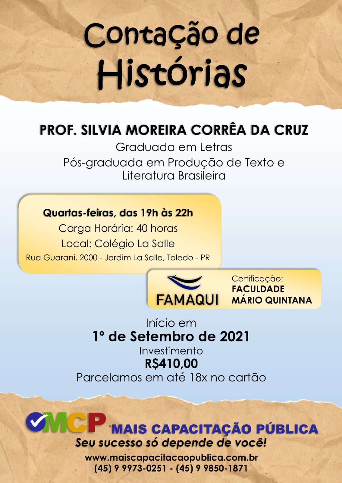 A ARTE MÁGICA DE SE CONTAR HISTÓRIAS