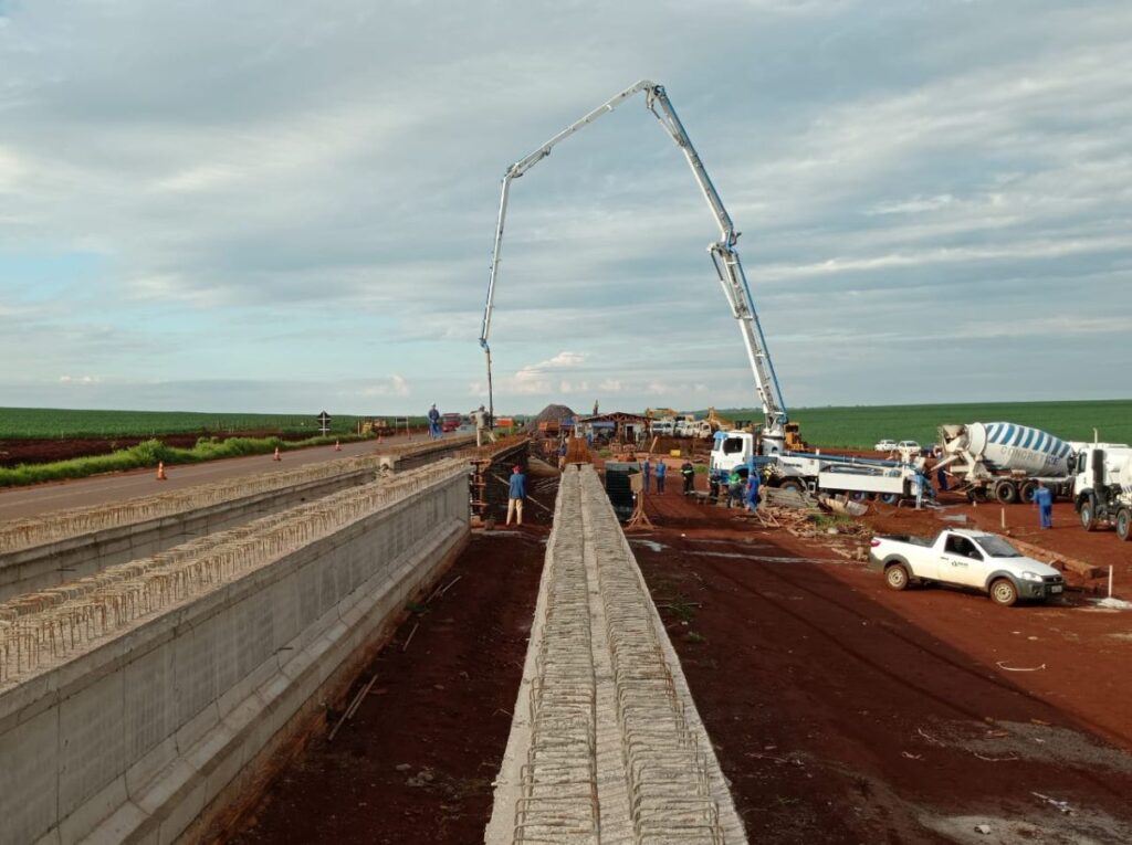 Duplicação do Contorno Oeste de Cascavel ultrapassa um terço de execução