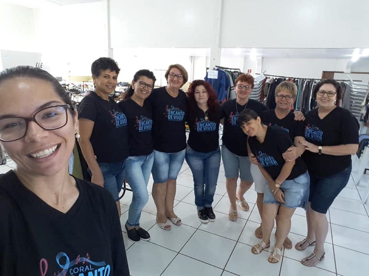 Coral Encanto de Viver realiza 8º Bazar Solidário nos dias nove e dez de abril