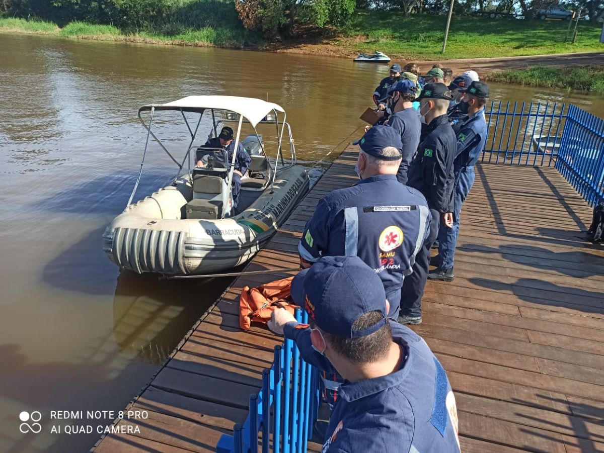 Curso de embarcações fecha ciclo de operações do Samu Oeste