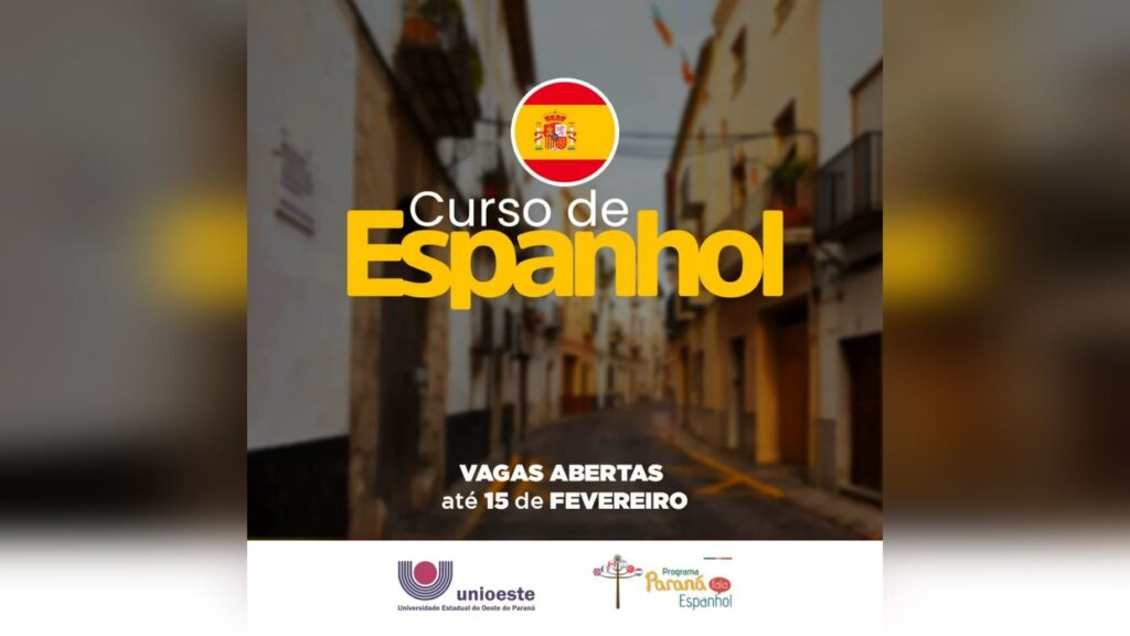 Com vagas para a comunidade acadêmica, em Toledo e Cascavel, Unioeste abre inscrições para para turmas do Paraná Fala Espanhol