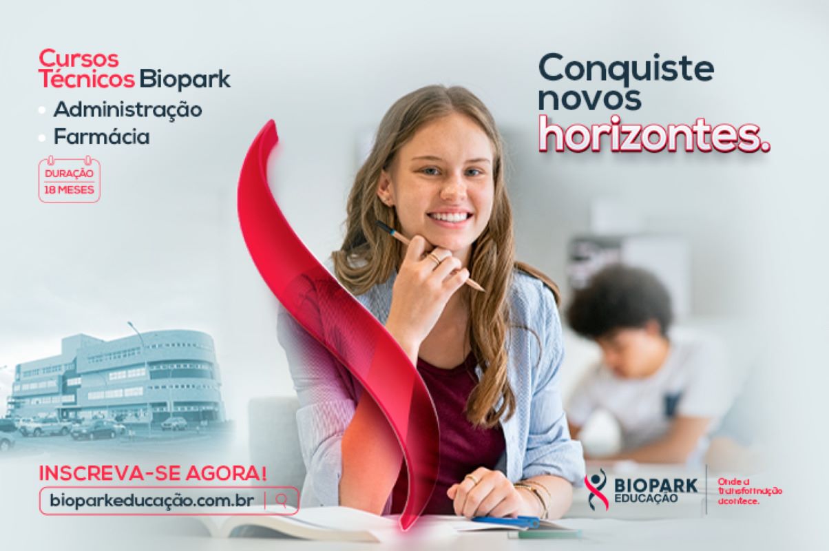 Biopark Educação abre inscrições para cursos técnicos
