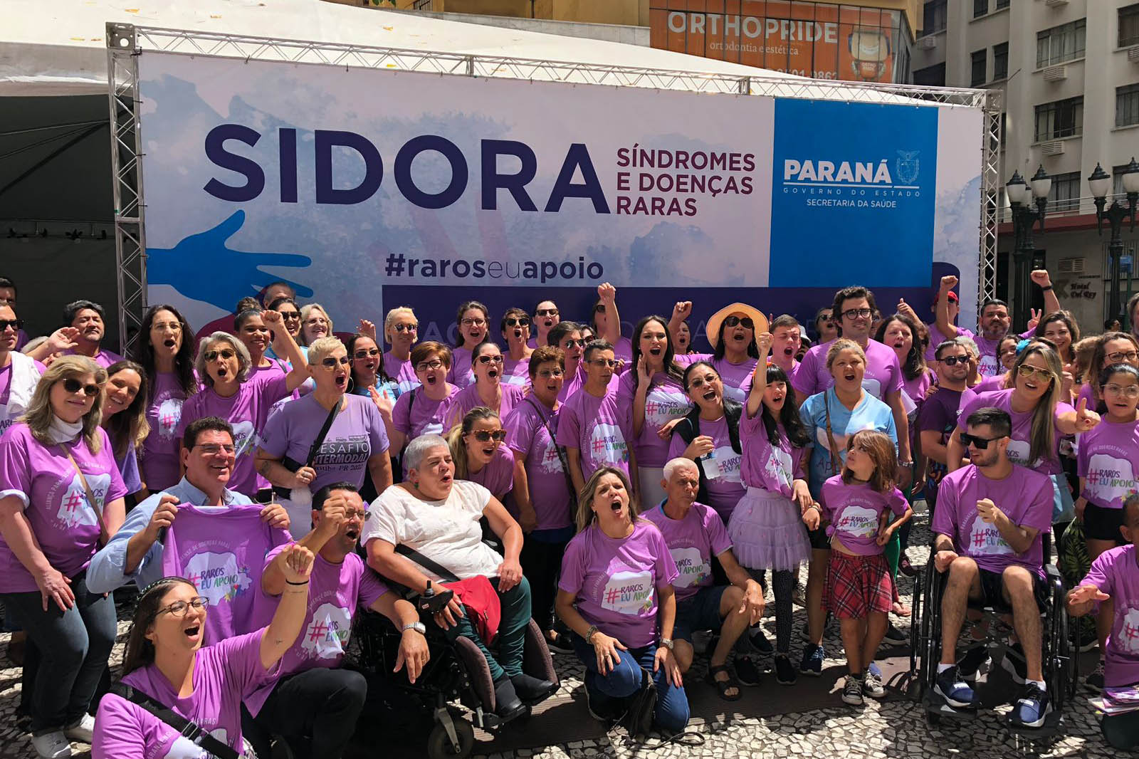 Caminhada e orientações marcam evento de conscientização sobre doenças raras