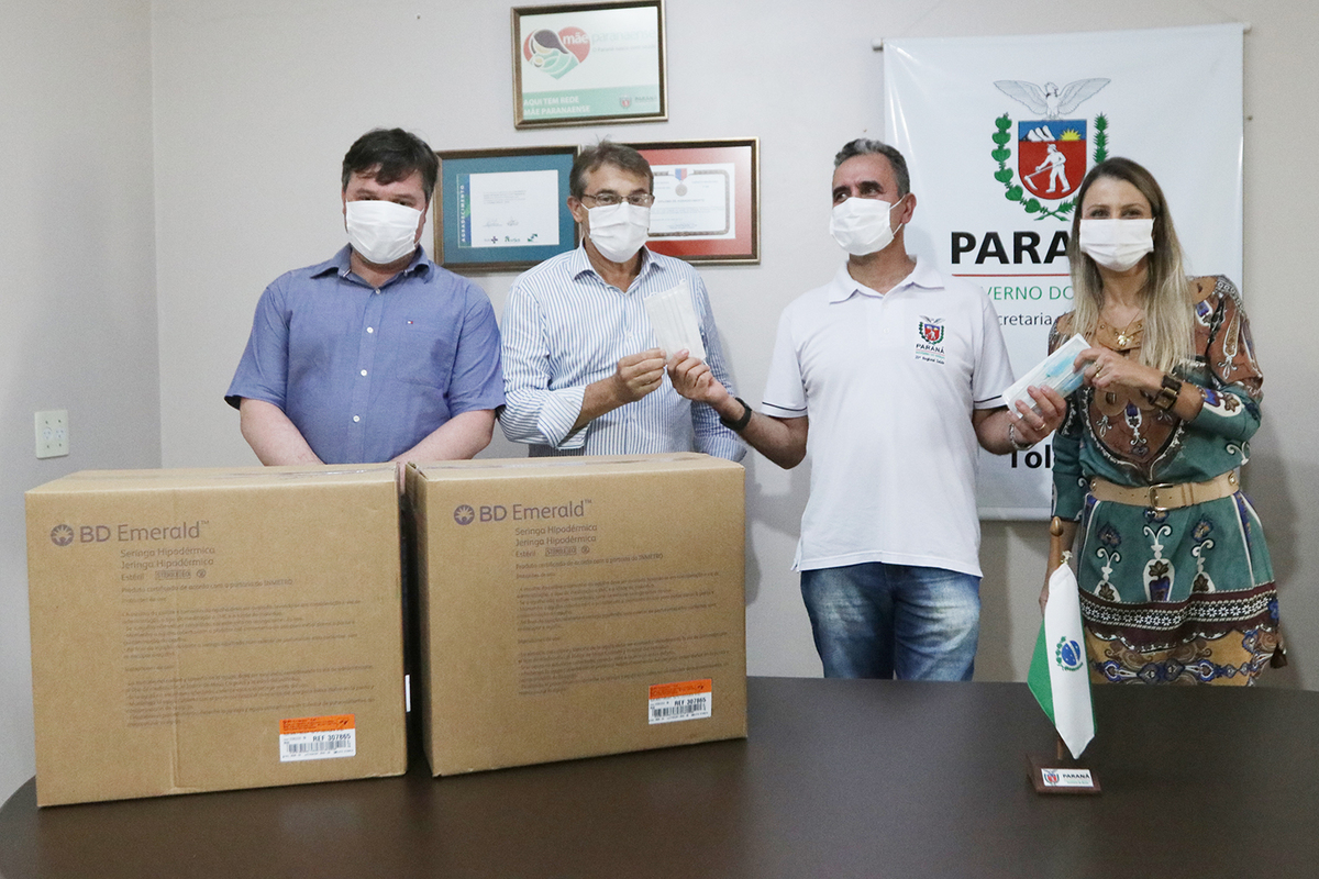 Em 24h, 20ª Regional da saúde de Toledo faz entrega dos insumos