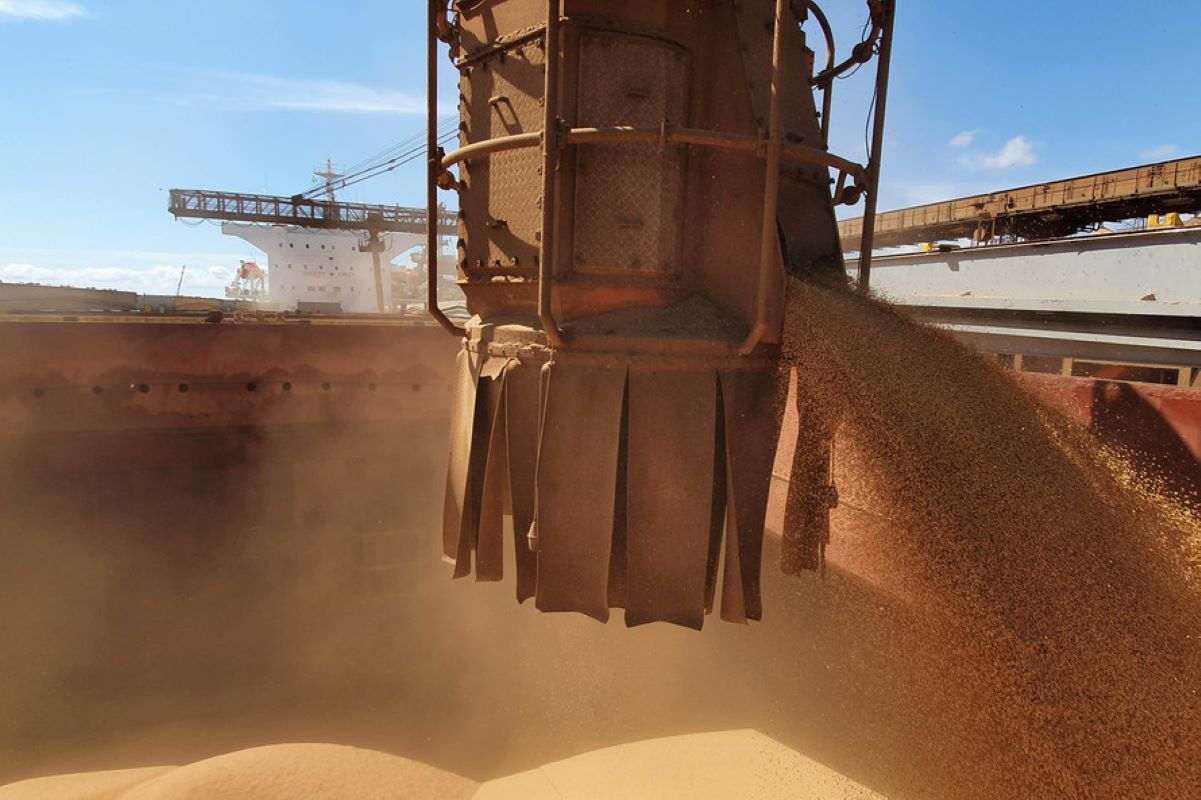 Soja apresentou uma alta de 186,6% na exportação na Balança Comercial de setembro