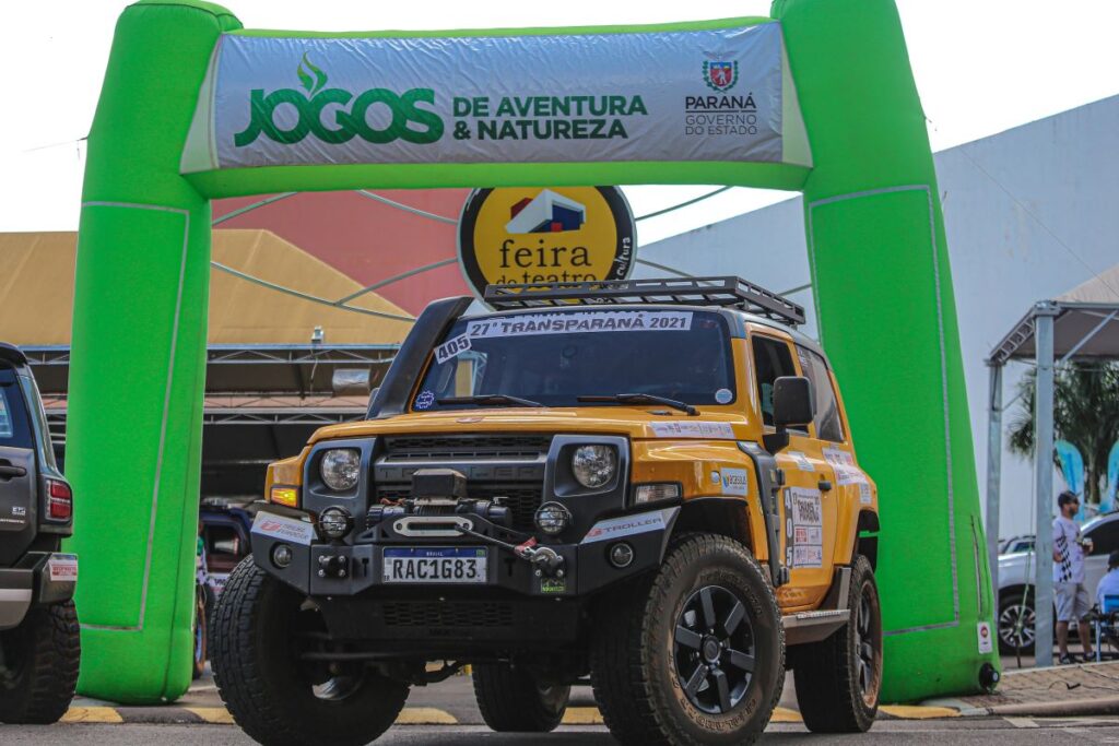 Rally Transparaná tem largada em Foz do Iguaçu e percorre 60 cidades do Estado