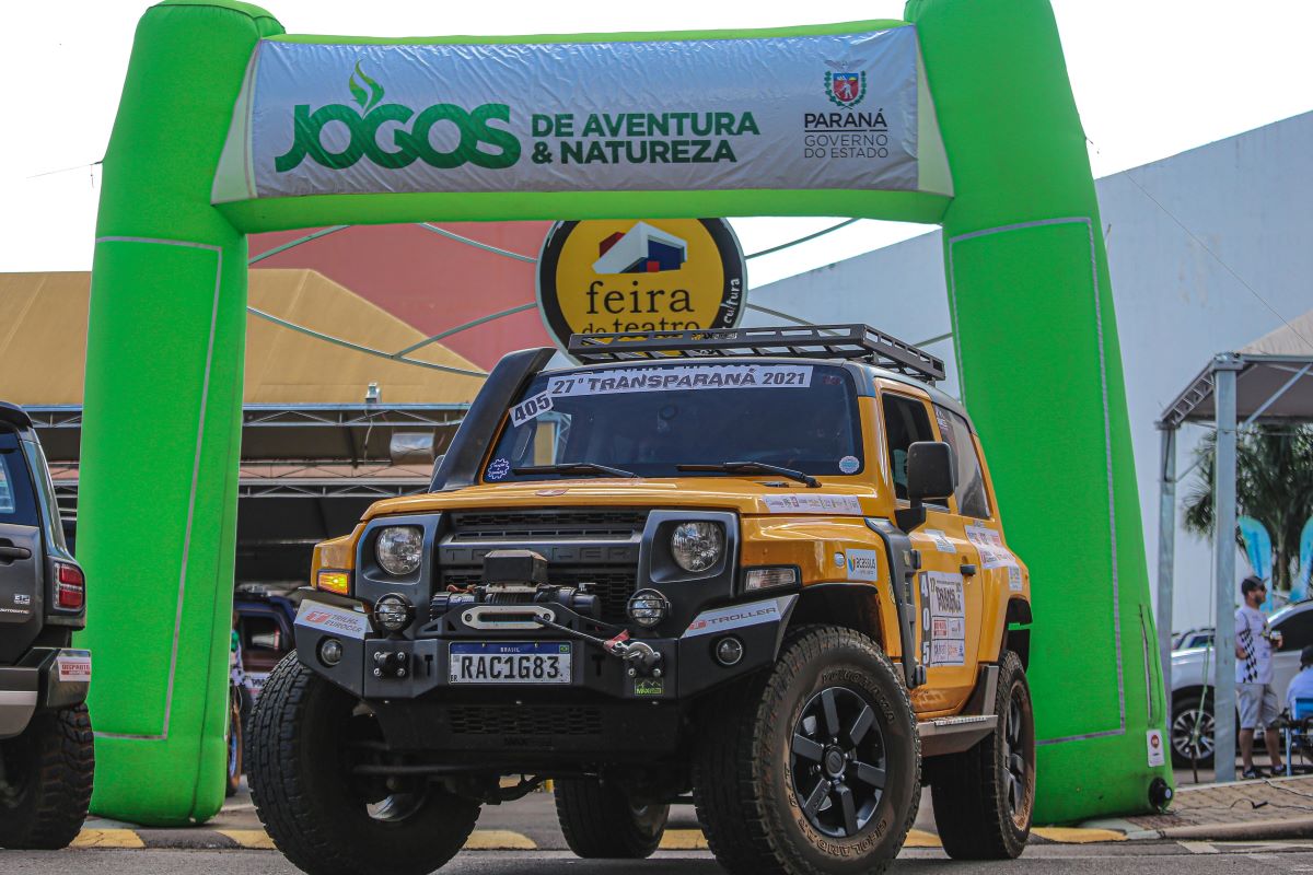 Rally Transparaná tem largada em Foz do Iguaçu e percorre 60 cidades do Estado