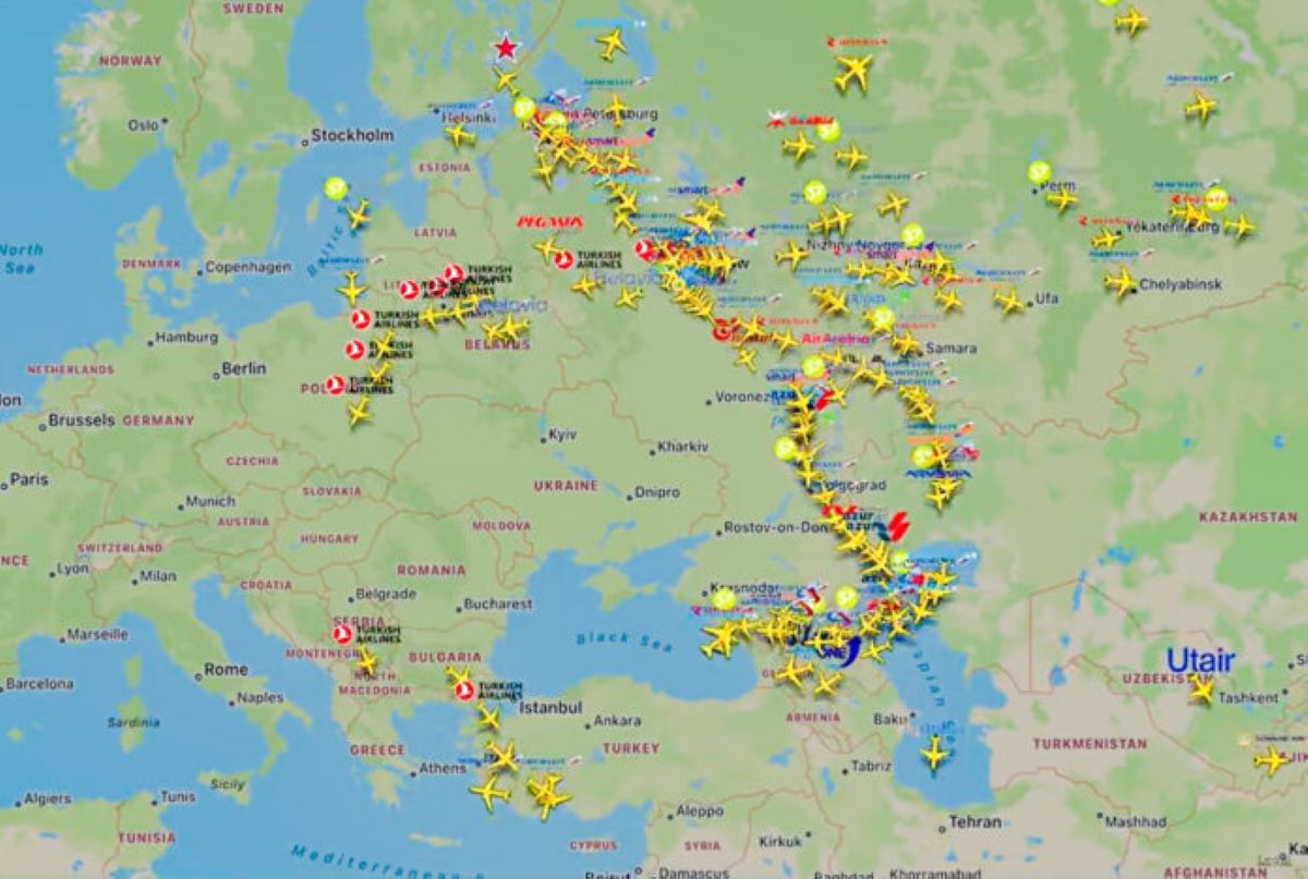 Vídeo mostra fuga em massa em voos saindo da Rússia após Putin convocar 300 mil reservistas para a guerra