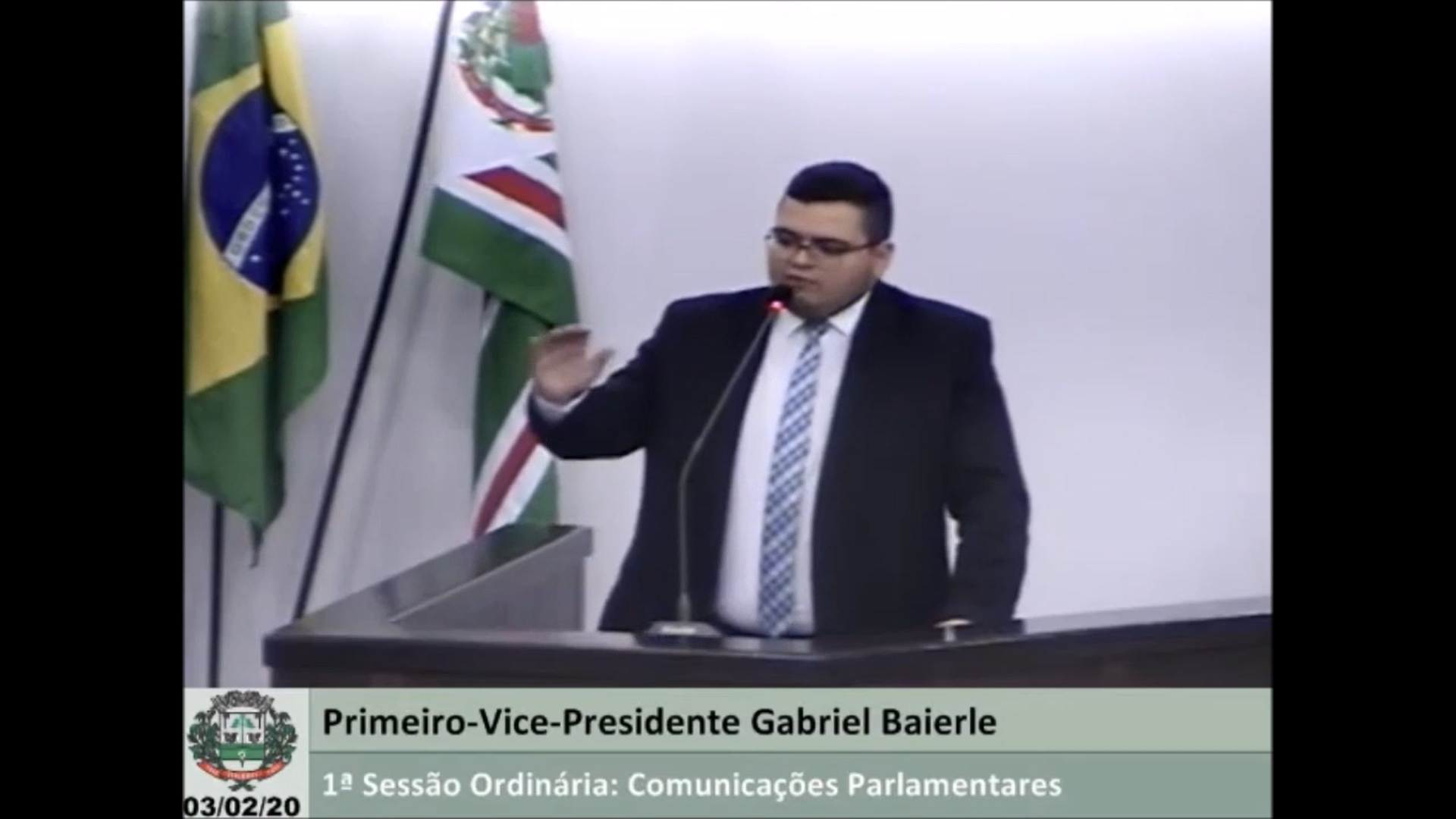 Homenagem do Vereador Gabriel Baierle ao dia do Trabalho