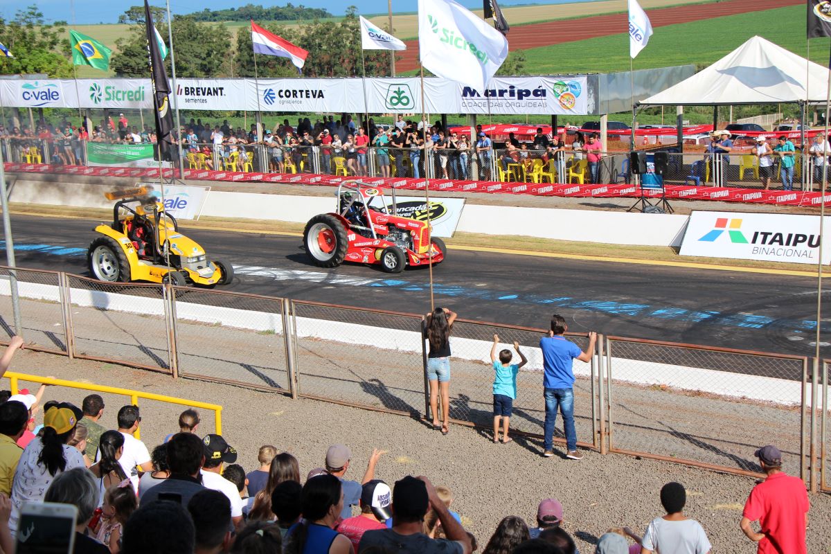 Com entrada gratuita, GP Maripá de Arrancada de Tratores terá 15 equipes na disputa pelo título neste fim de semana