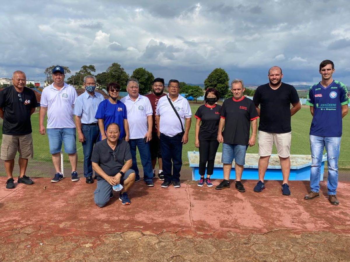Presidente da União de Clubes de Gueitebol visita Assis Chateaubriand
