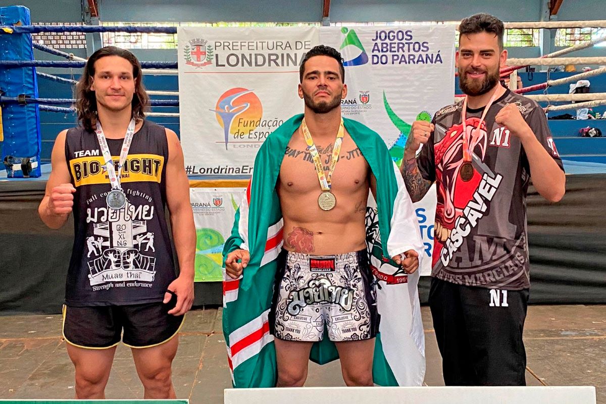 Muay Thai toledano fatura título geral dos JAPs/Combate em Londrina
