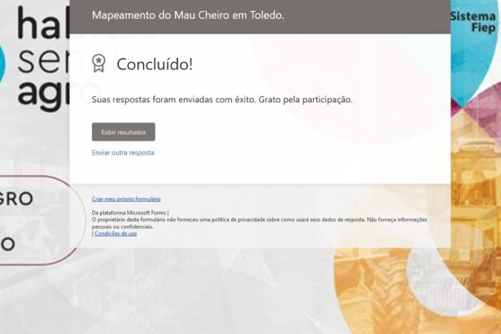 Mapeamento do mau cheiro em Toledo