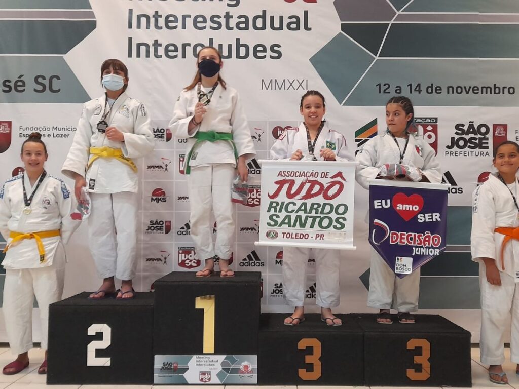 Judoca toledana conquista medalha no Meeting Sul Brasileiro 2021