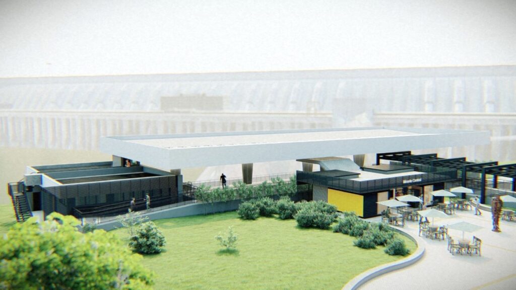 Começa a segunda etapa de revitalização do Mirante Central de Itaipu