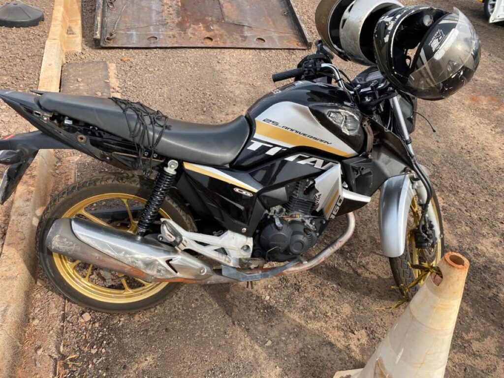 Jovem fica ferido ao cair de motocicleta na PR-182, em Toledo