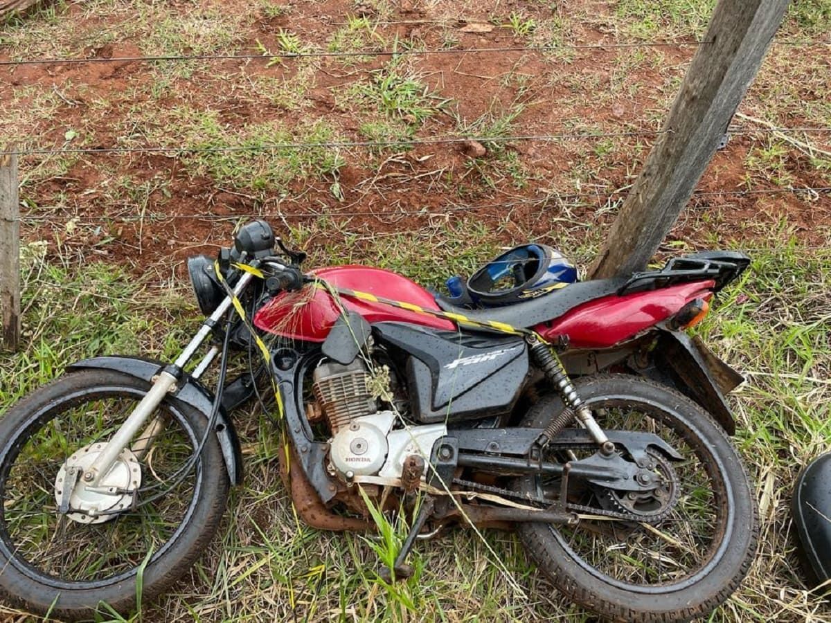 Motociclista perde a vida em acidente em Ouro Verde do Oeste