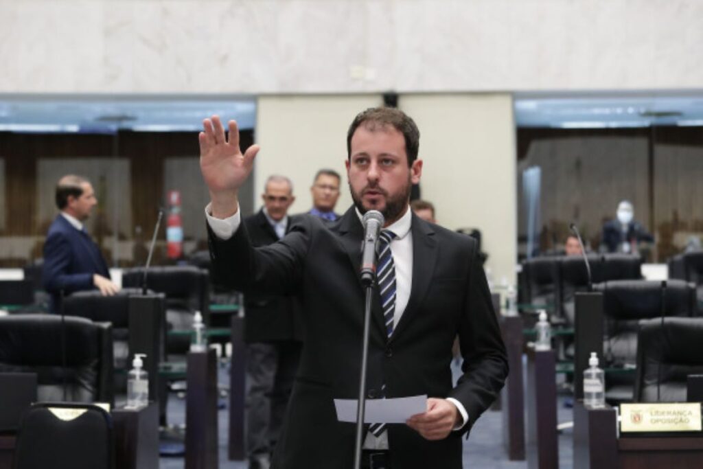 Jozimar Polasso (PP) diz estar feliz com a posse do Natan Sperafico
