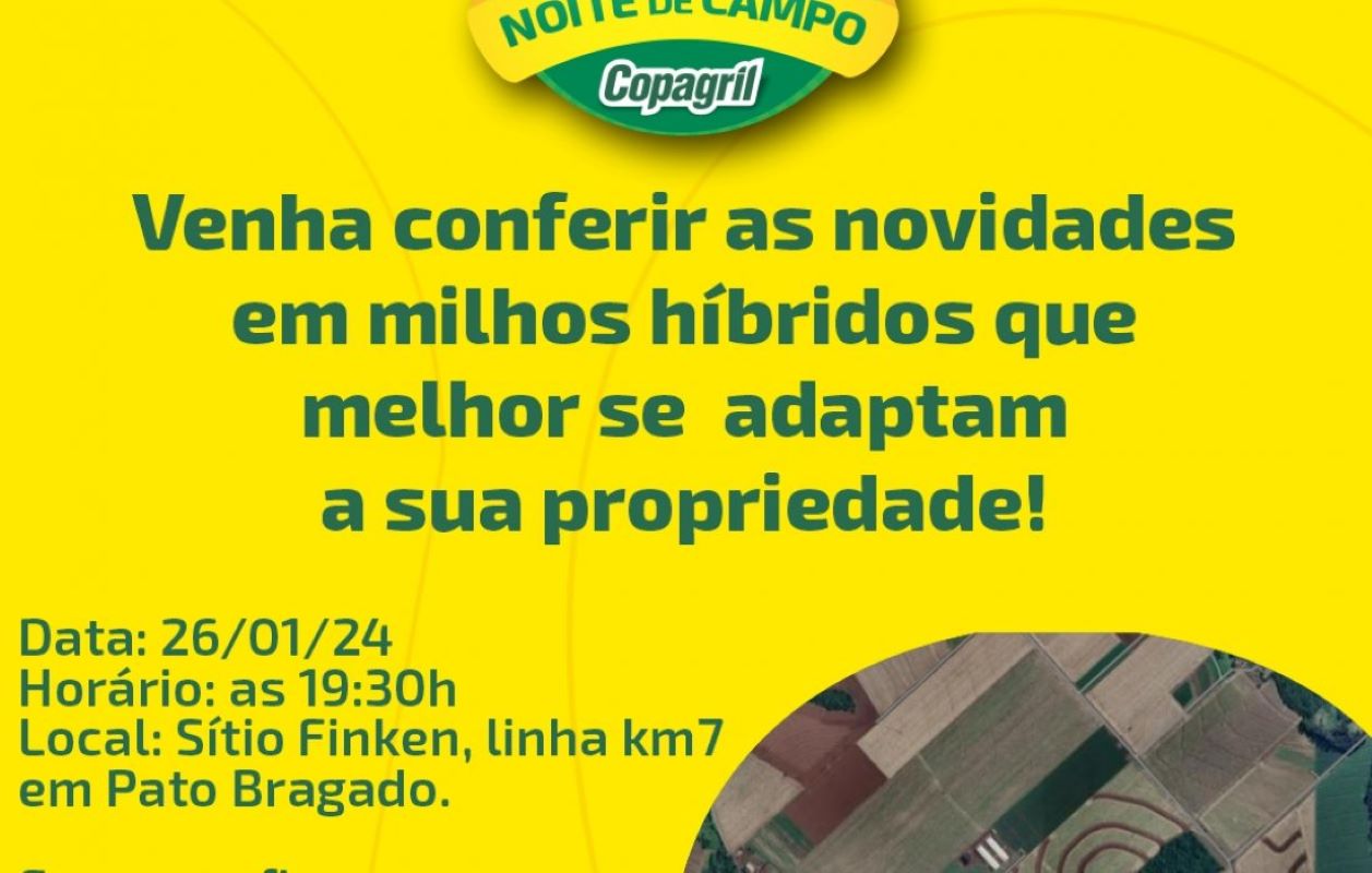 Copagril realiza Noite de Campo em Pato Bragado