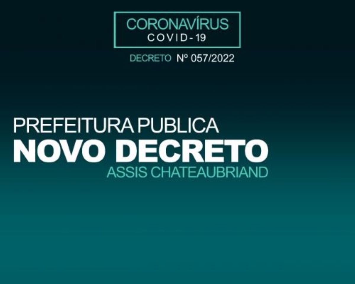 COVID-19: Novo decreto com medidas restritivas é publicado em Assis Chateaubriand